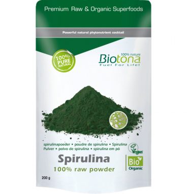 6x Biotona Spirulina Raw 200 gr