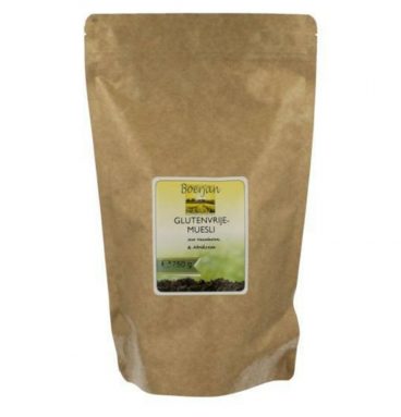 Boerjan Glutenvrij Muesli 750 gr