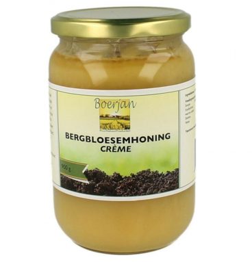 Boerjan Honing Bergbloesem Creme 900 gr