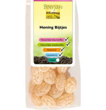 6x Boerjan Honing Bijtjes 150 gr