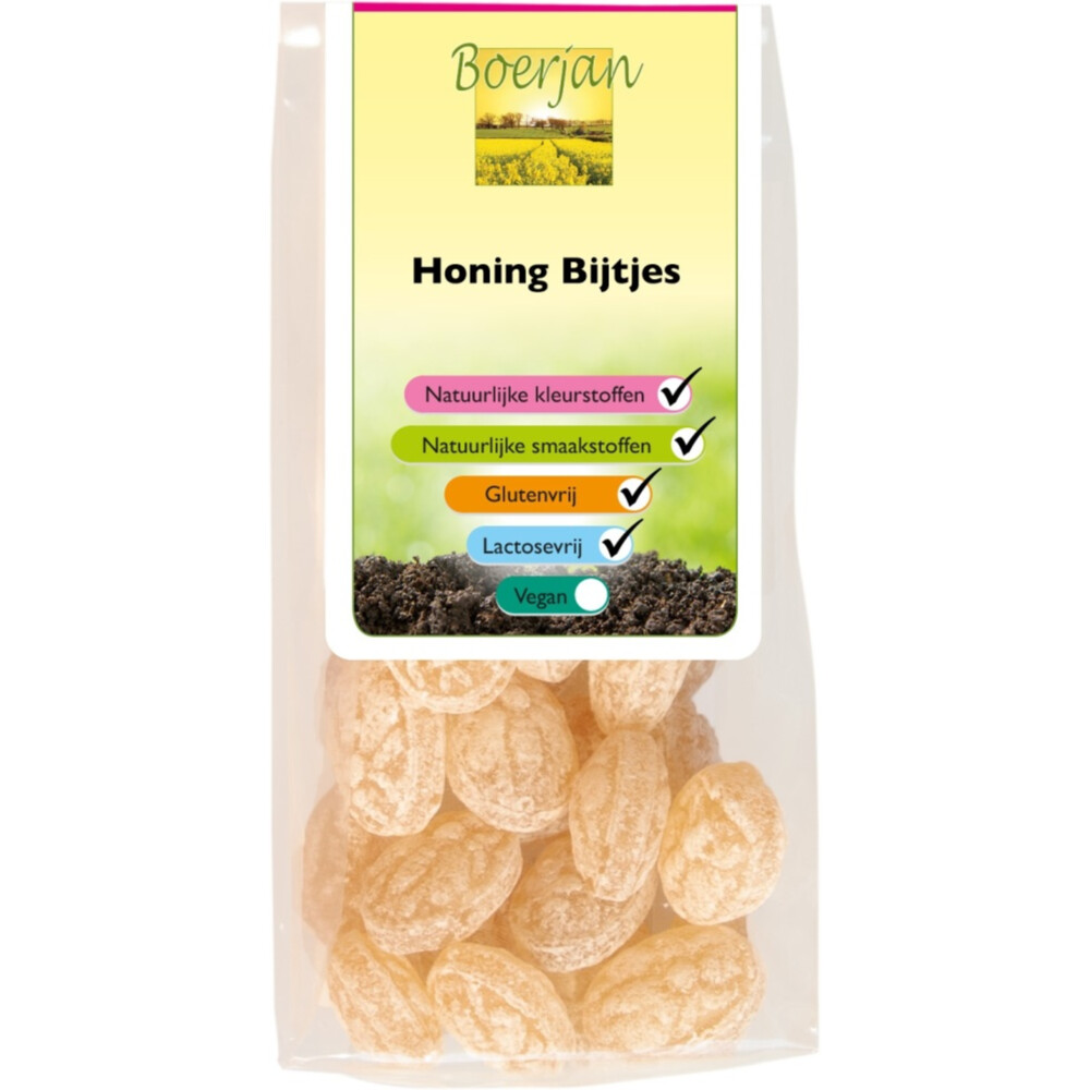 6x Boerjan Honing Bijtjes 150 gr