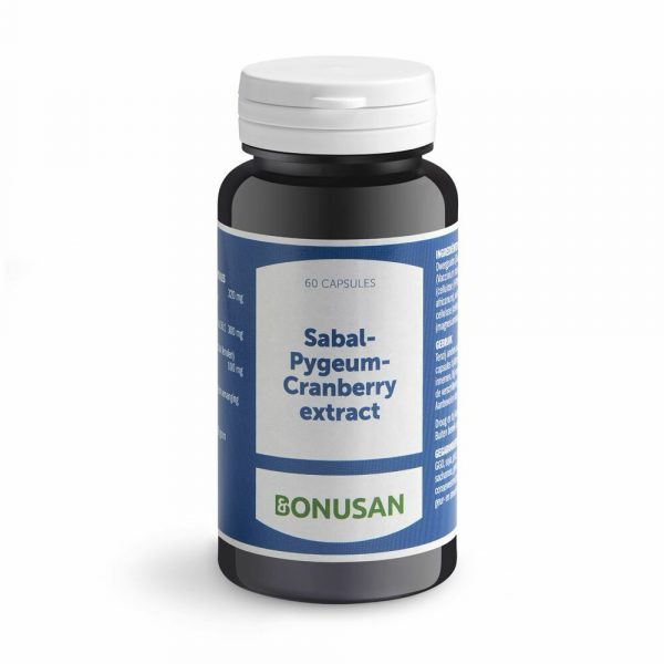 gratis verzending: Bonusan Sabal Pygeum Cranberry 60 capsules