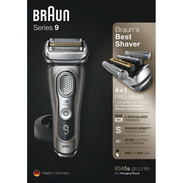 Braun Scheerapparaat Series 9 - 9345S Grafiet