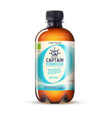 Captain Kombucha Original Zero Sugar Biologisch 400 ml