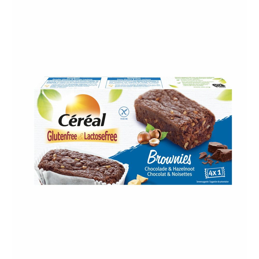 Céréal Brownies Chocolade en Hazelnoot 150 gr