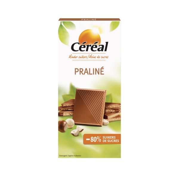 Céréal Chocoladetablet Praline 100 gr