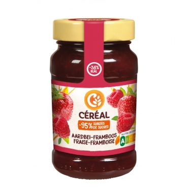 6x Céréal Jam Aardbei&Framboos 270 gr