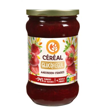 6x Céréal Jam Aardbeien 320 gr