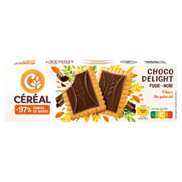 12x Céréal Koekjes Choco Delight 126 gr