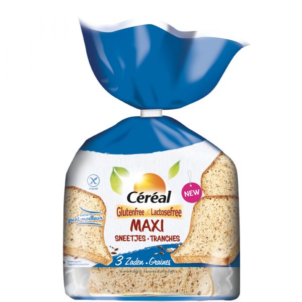 6x Céréal Maxi Brood 3 Zaden Glutenvrij En Lactosevrij 350 gr