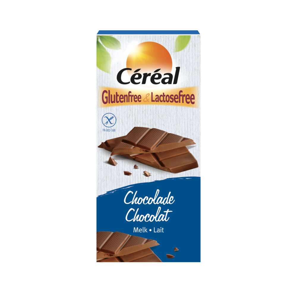 10x Céréal Melkchocolade Glutenvrij en Lactosevrij 100 gr