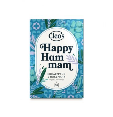 Cleo's Biologische Thee Happy Hammam 18 stuks