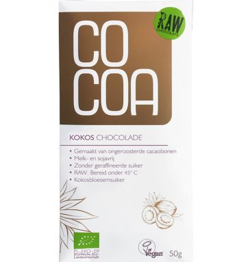 6x Cocoa Reep Kokos Bio 50 gr