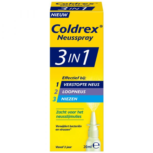 Coldrex Neusspray 3 in 1 20 ml