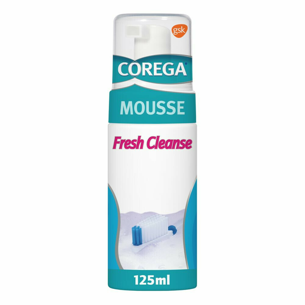 12x Corega Fresh Cleanse Mousse 125 ml