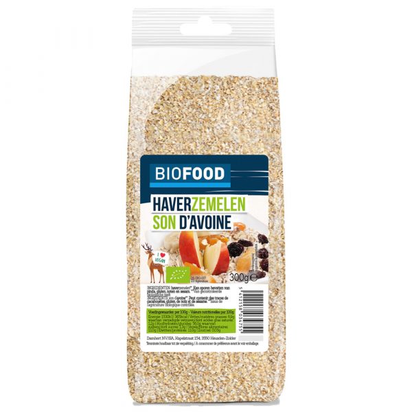 Damhert Biofood Haverzemelen Biologisch 300 gr