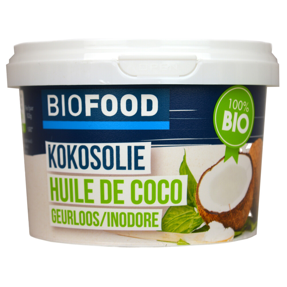 Damhert Biofood Kokosolie Gebleekt Biologisch 500 ml