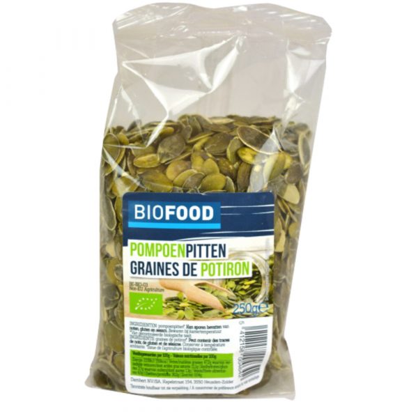 Damhert Biofood Pompoenpitten Biologisch 250 gr