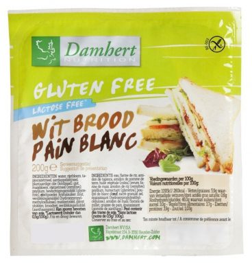 Damhert Glutenvrij Brood Wit 200 gr