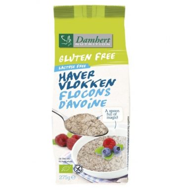 Damhert Glutenvrij Havervlokken Bio 275 gr