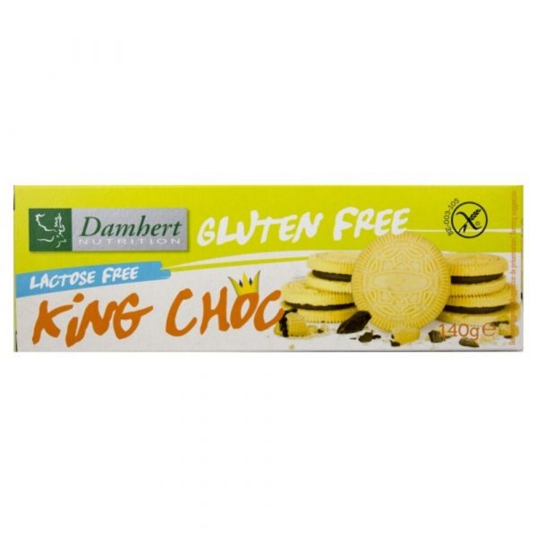 Damhert Glutenvrij Koek King Choco 140 gr