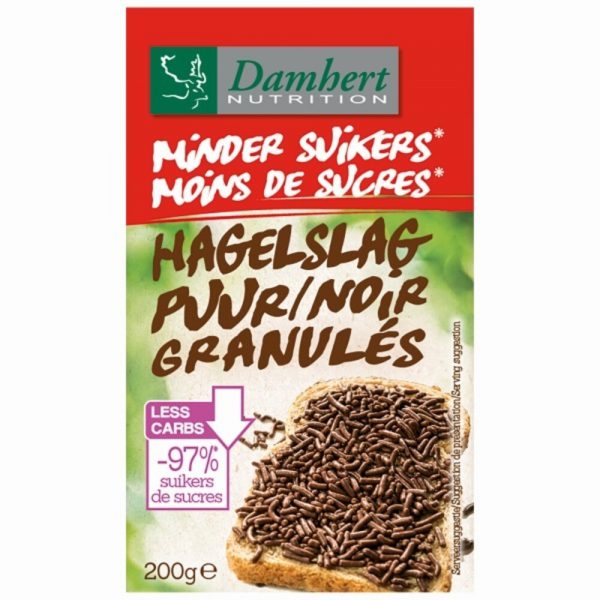 Damhert Hagelslag Minder Suiker 200 gr