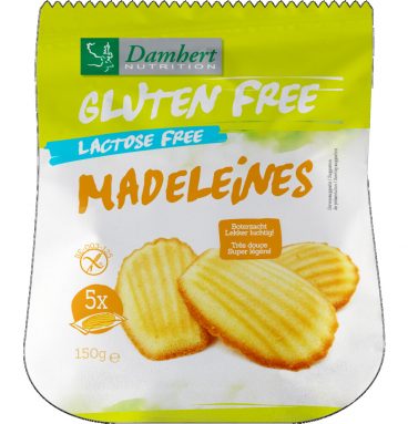 6x Damhert Madeleines Glutenvrij 150 gr