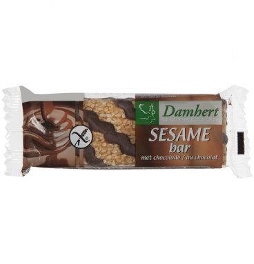 Damhert Traditional Sesambar Chocolade Glutenvrij 45 gr