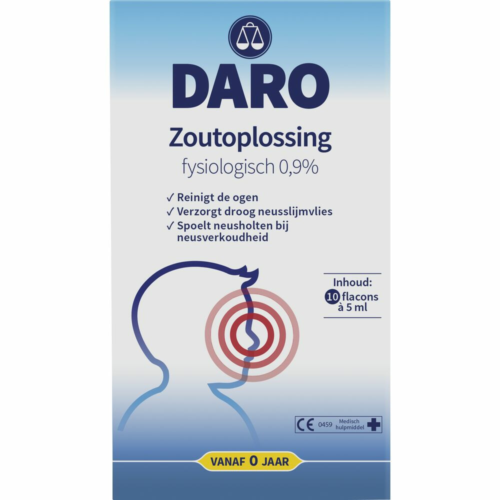 Daro Fysiologische Zoutoplossing 10 stuks