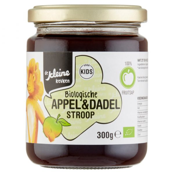 De Kleine Keuken Bio Appel&Dadelstroop 300 gr