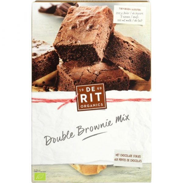 De Rit Brownie Mix Bio 400 gr