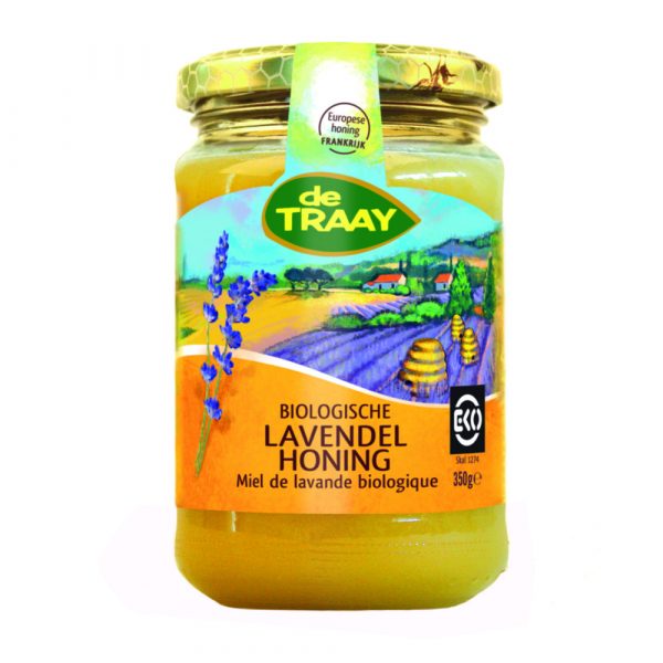 De Traay Honing Lavendel Bio 350 gr