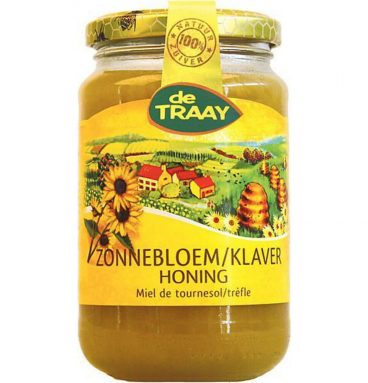 De Traay Honing Zonnebloem Klaver 900 gr