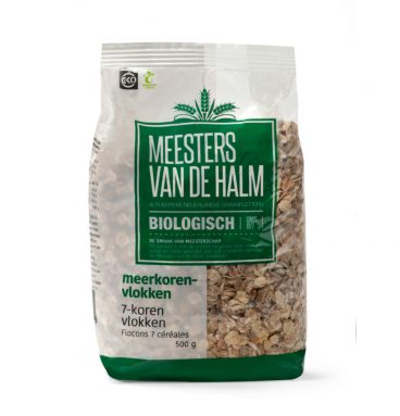 De halm 7 Korenvlokken Eko 500 gr