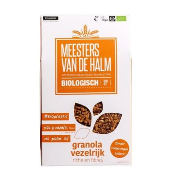 De halm Granola Vezelrijk Bio 350 gr