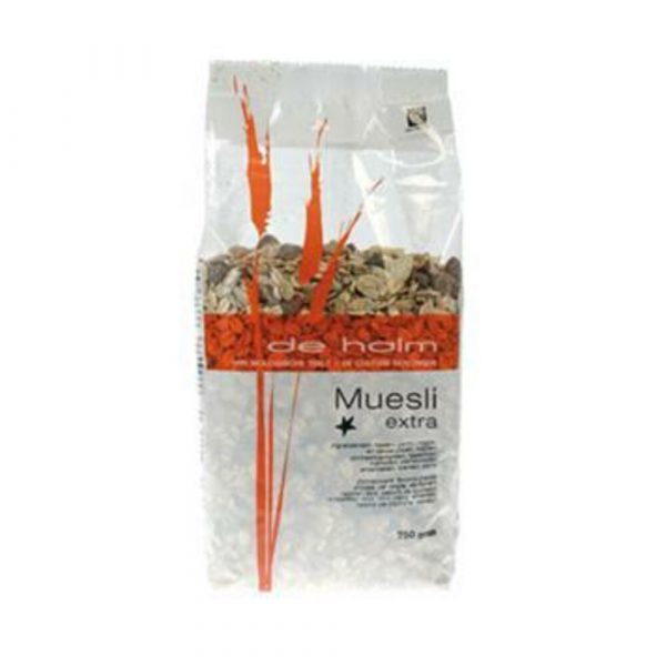 De halm Muesli Extra Eko 750 gr