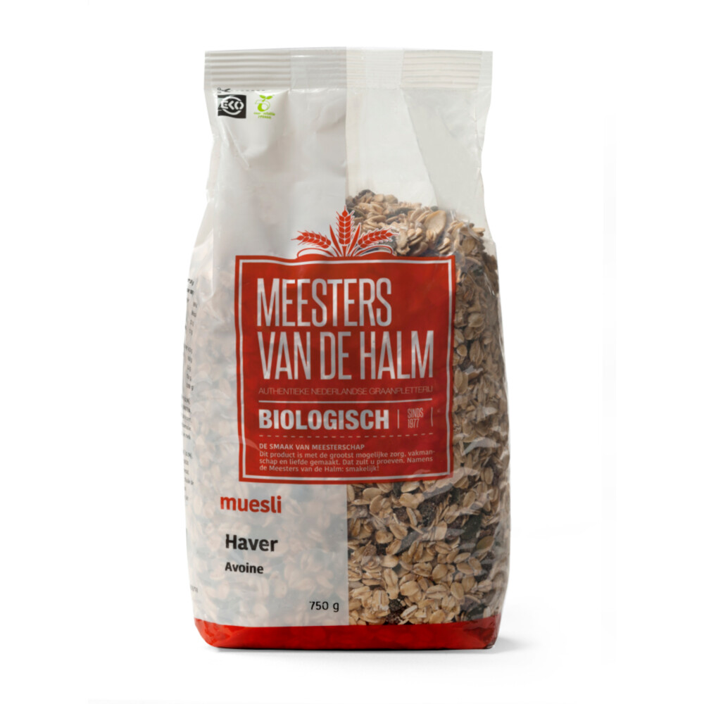 De halm Muesli Haver 750 gr