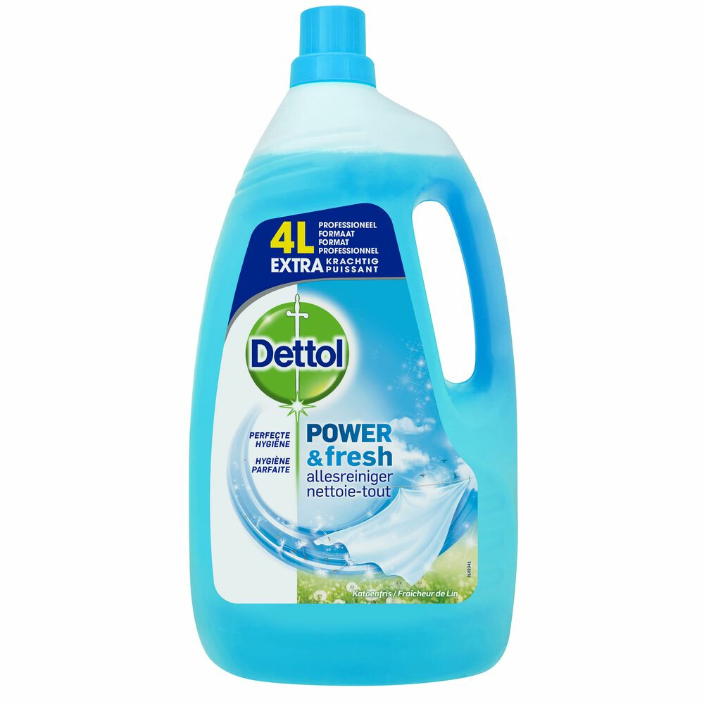 Dettol Allesreiniger Power&Fresh Katoenfris 4 liter