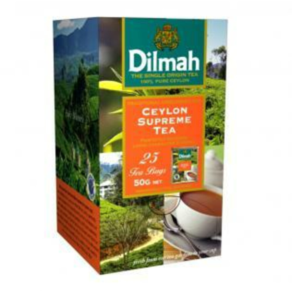 Dilmah Ceylon Supreme Thee 25 stuks