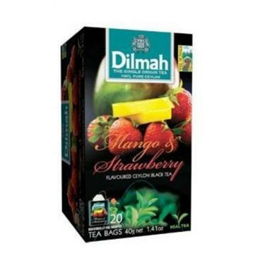 Dilmah Mango Aardbei Thee 20 stuks