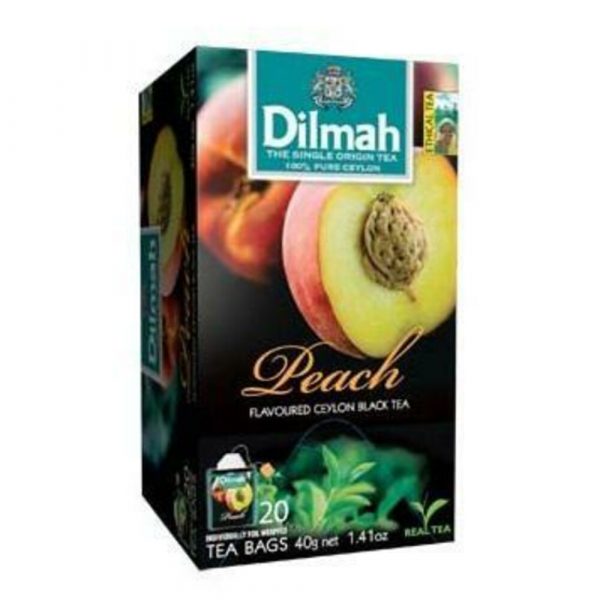 Dilmah Perzik Thee 20 stuks