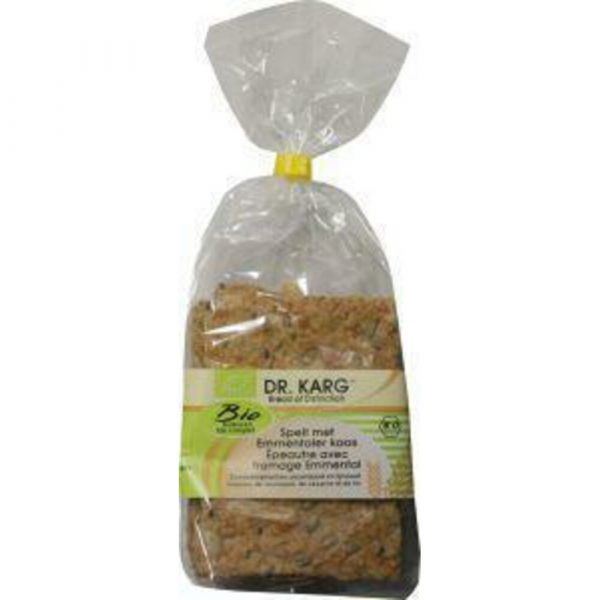 Dr karg Cracker Spelt Kaas Bio 200 gr