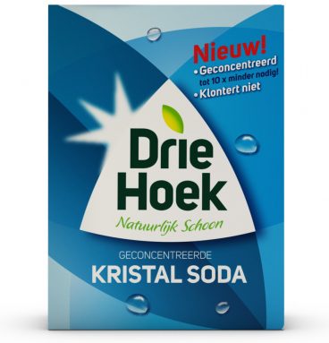 6x Driehoek Kristal Soda 600 gr