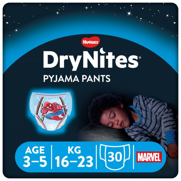 3x DryNites Absorberende Luierbroekjes Boy 3-5 jaar 10 stuks