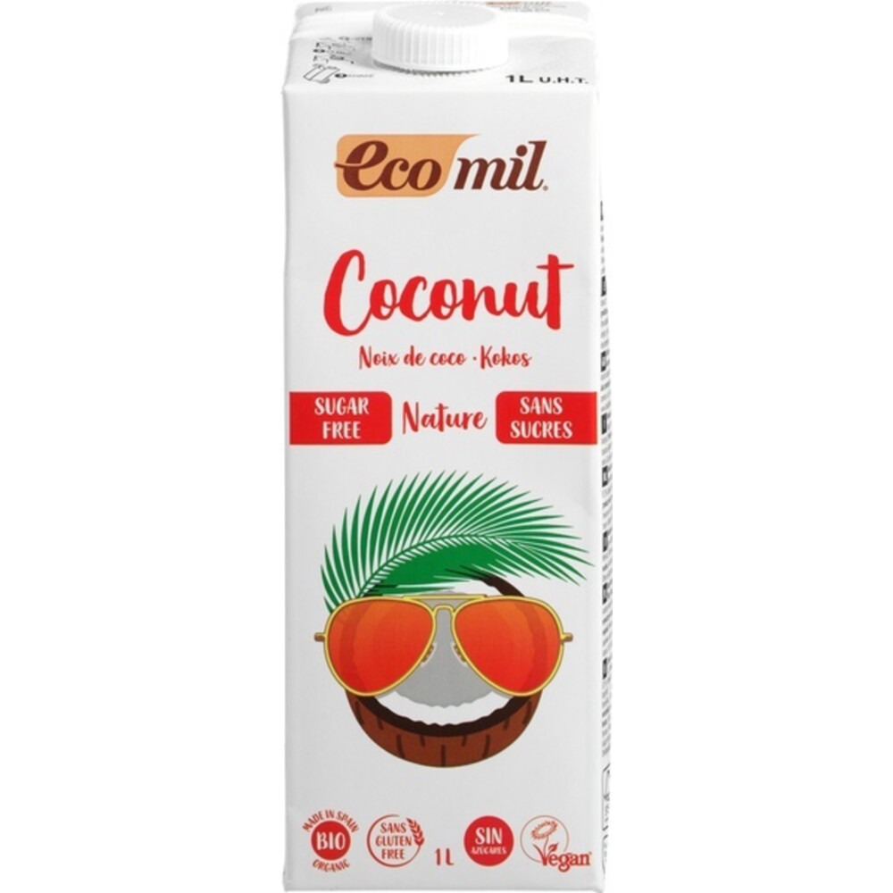 Ecomil Kokosmelk Nature Bio 1liter