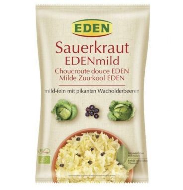 Eden Zuurkool Mild Zakje Bio 500 gr