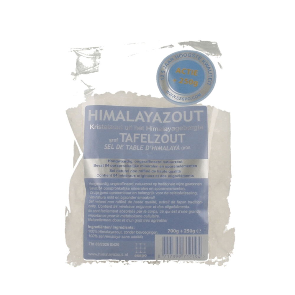 Esspo Himalayazout Grof Wit 950 gr