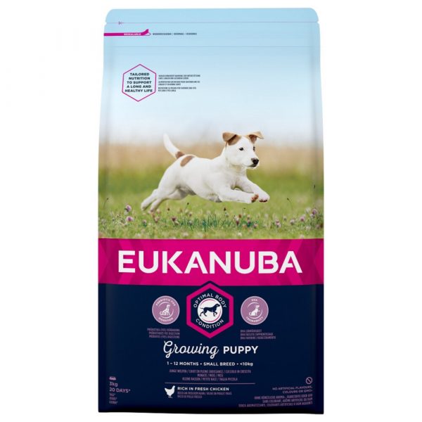 Eukanuba Dog Growing Puppy Small 3 kg