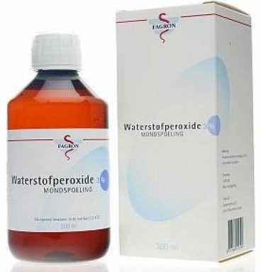 Fagron Mondspoeling Waterstofperoxide 3% 300 ml