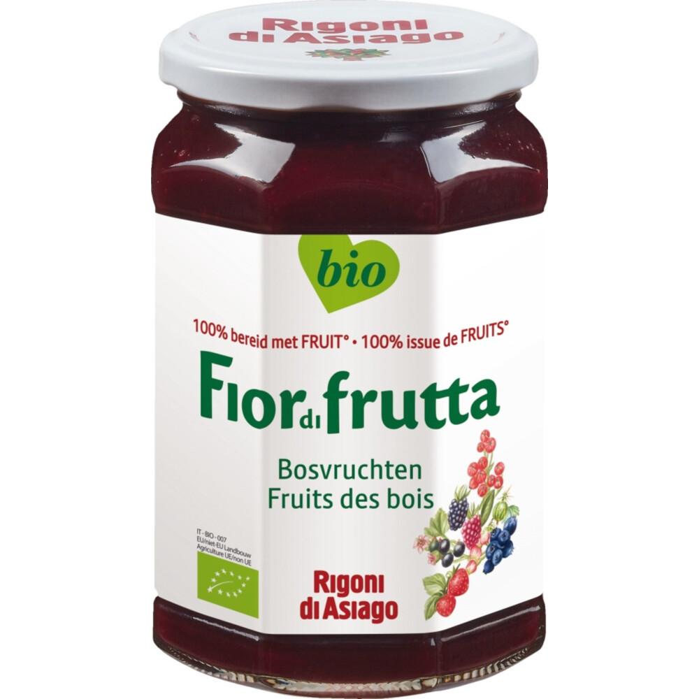 Fiordifrutta Biologische Jam Bosvruchten 630 gr